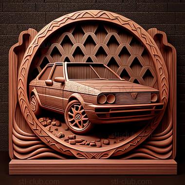 3D модель Alfa Romeo 155 (STL)